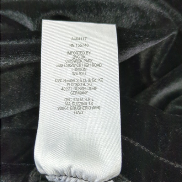 Attitudes by Renee Velvet Wide Leg Knit Pants - Picture 10 of 10